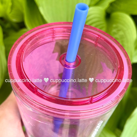 💐LAST ONE💕Starbucks 2023 Tropic Floral See through Venti Cold Cup Tumbler - Picture 6 of 14